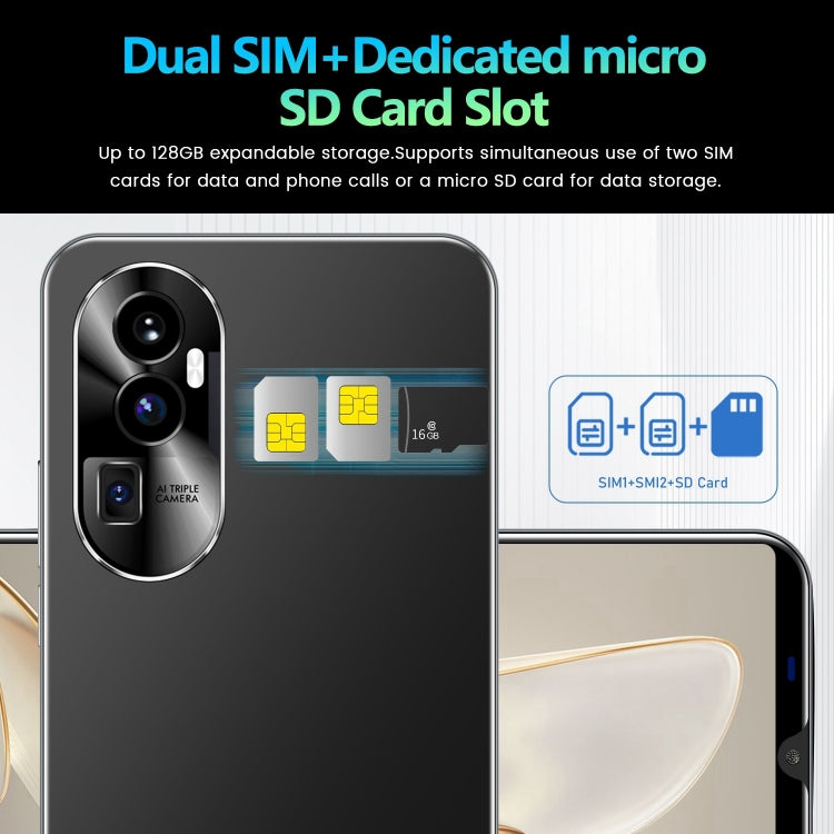 Identificazione facciale, Android 8.1 MTK6580M Quad Core, Rete: 3G, Dual SIM