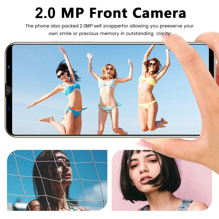 Identificazione facciale, Android 8.1 MTK6580M Quad Core, Rete: 3G, Dual SIM