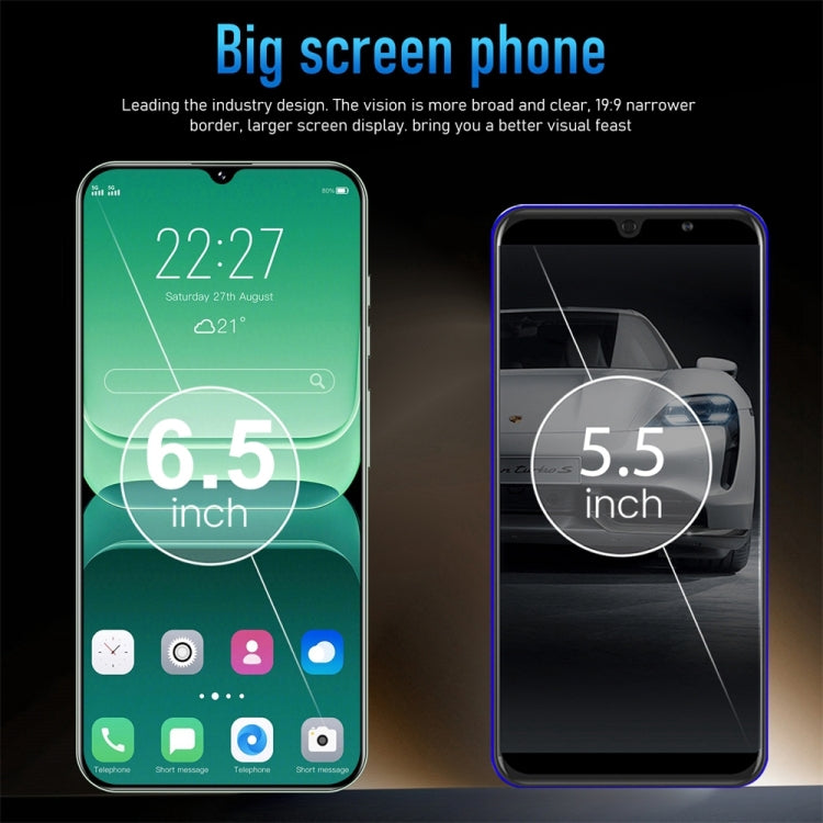Identificazione facciale, Android 9.1 MTK6580A Quad Core, Rete: 3G, Dual SIM, M13 Pro / X22