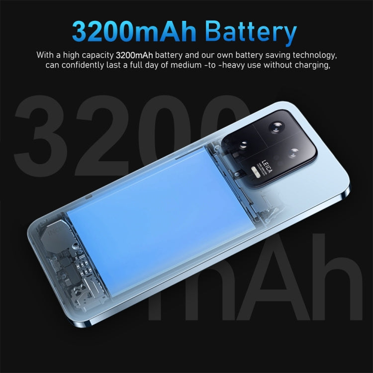 Identificazione facciale, Android 9.1 MTK6580A Quad Core, Rete: 3G, Dual SIM, M13 Pro / X22