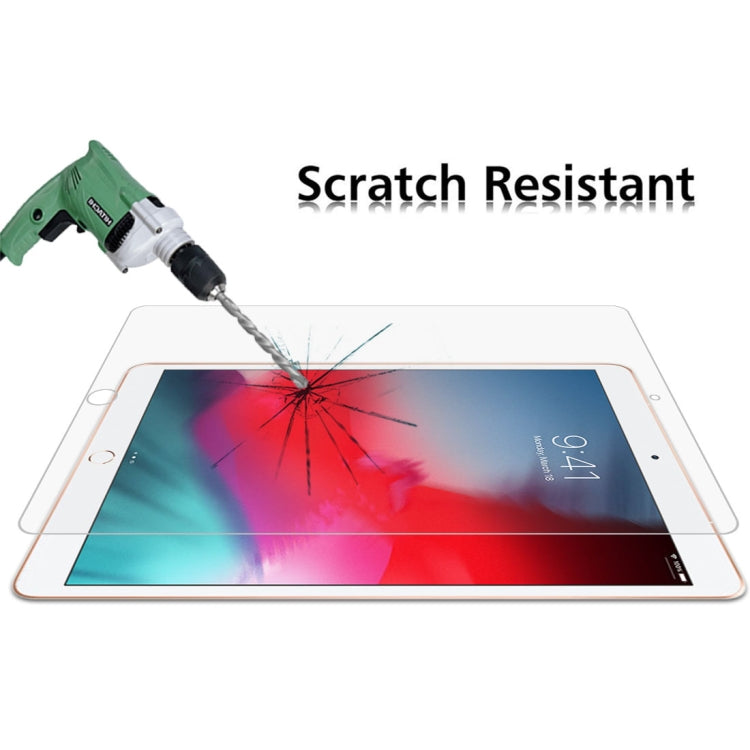 Pellicola in vetro temperato antideflagrante con durezza superficiale 9H da 75 pezzi per iPad 5/6/7, iPad Air 1/2 9,7 pollici, iPad Air 2019