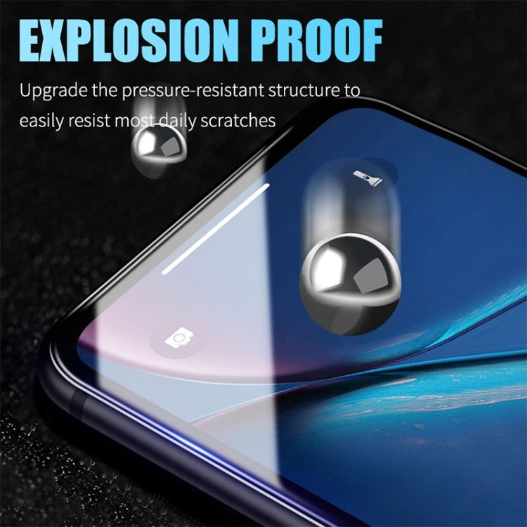 Pellicola in ceramica a copertura totale con colla completa 2.5D per iPhone 8/7/6s/6, For iPhone 8 / 7 / 6s / 6 (Black)(1 PC), For iPhone 8 / 7 / 6s / 6 (White)(1 PC)