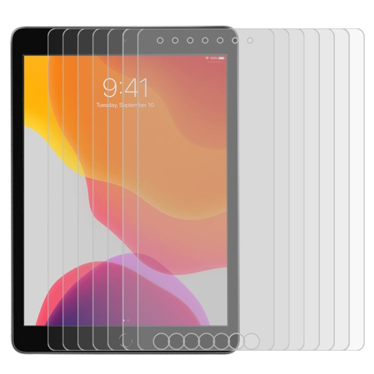 25 pezzi per iPad 10.2 2021/2020/2019 Pellicola in vetro temperato 9H 2.5D, For iPad 10.2 2021 / 2020 / 2019(2.5D)(25 PCS)