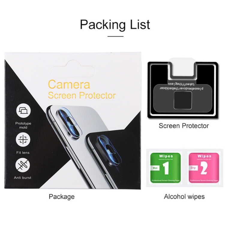 Pellicola per obiettivo fotocamera posteriore in fibra morbida per iPhone 7 Plus, For iPhone 7 Plus (1 PC)