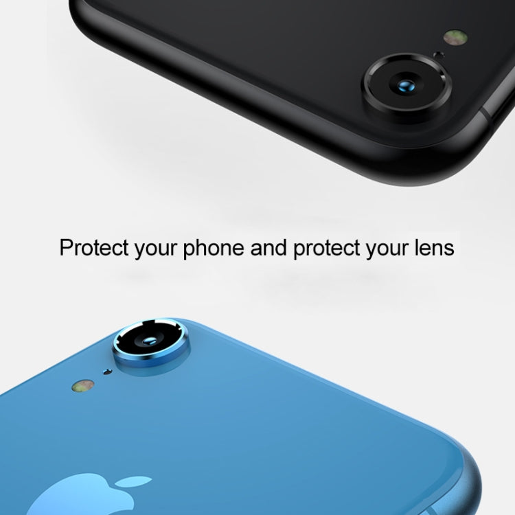Per iPhone XR Pellicola protettiva per obiettivo fotocamera in metallo in lega di titanio, For iPhone XR (1 PC), For iPhone XR