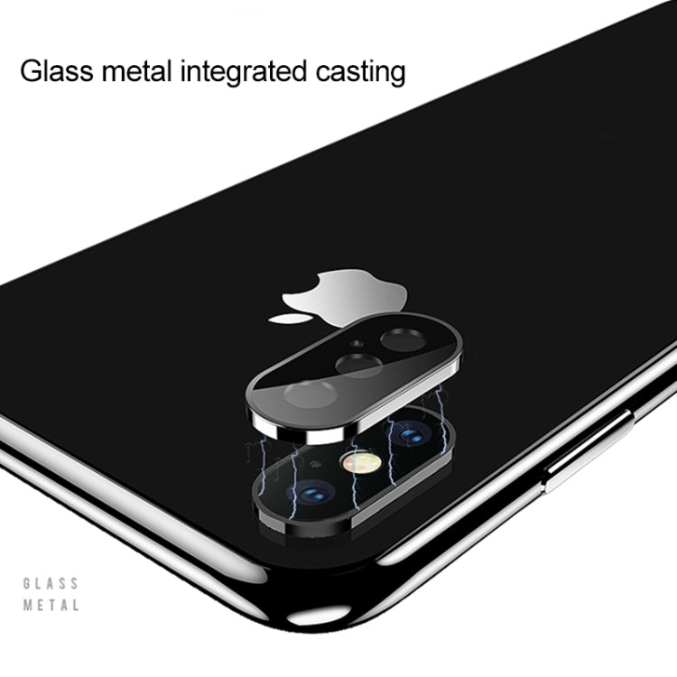 Per iPhone XS Max Pellicola in vetro temperato per protezione dell'obiettivo della fotocamera in metallo in lega di titanio, For iPhone XS Max (Black)(1 PC), For iPhone XS Max (Gold)(1 PC), For iPhone XS Max (Silver)(1 PC)