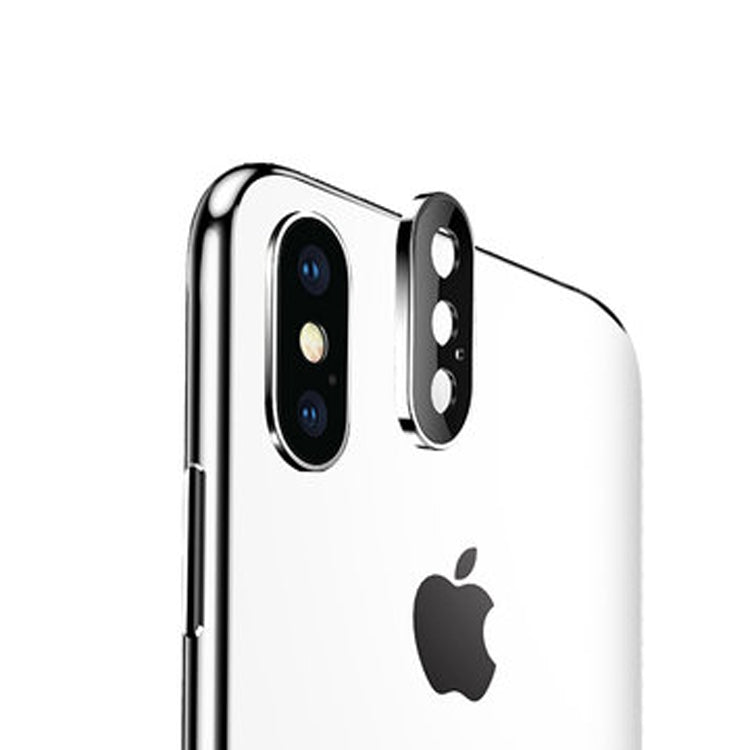 Per iPhone XS Max Pellicola in vetro temperato per protezione dell'obiettivo della fotocamera in metallo in lega di titanio, For iPhone XS Max (Black)(1 PC), For iPhone XS Max (Gold)(1 PC), For iPhone XS Max (Silver)(1 PC)