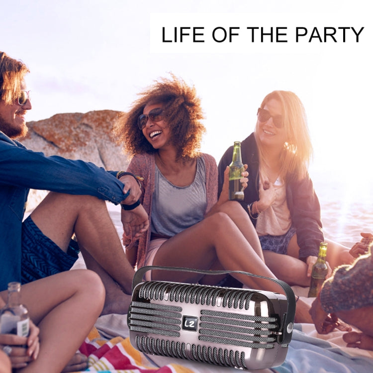 Altoparlante wireless portatile LZ E27 DC 5V con chiamate in vivavoce, supporto USB e scheda TF e Aux da 3,5 mm, E27