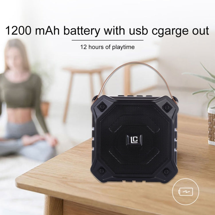Altoparlante wireless portatile LN-29 DC 5V con chiamate in vivavoce, supporto USB e scheda TF, LN-29