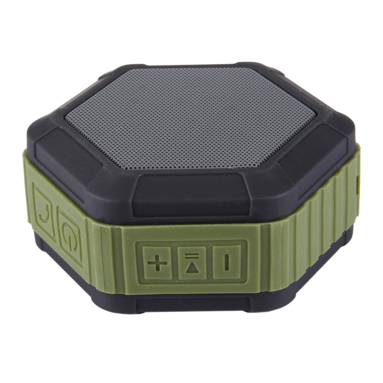 Altoparlante stereo Bluetooth impermeabile portatile BT508 con microfono e gancio integrati, supporto chiamate in vivavoce, scheda TF e FM, distanza Bluetooth: 10 m