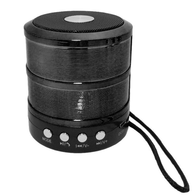 Altoparlante Bluetooth WS-887 con cordino, supporto per chiamate in vivavoce, disco FM e U, scheda TF e AUX