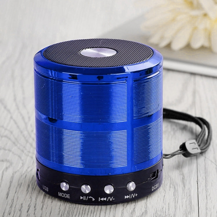 Altoparlante Bluetooth WS-887 con cordino, supporto per chiamate in vivavoce, disco FM e U, scheda TF e AUX