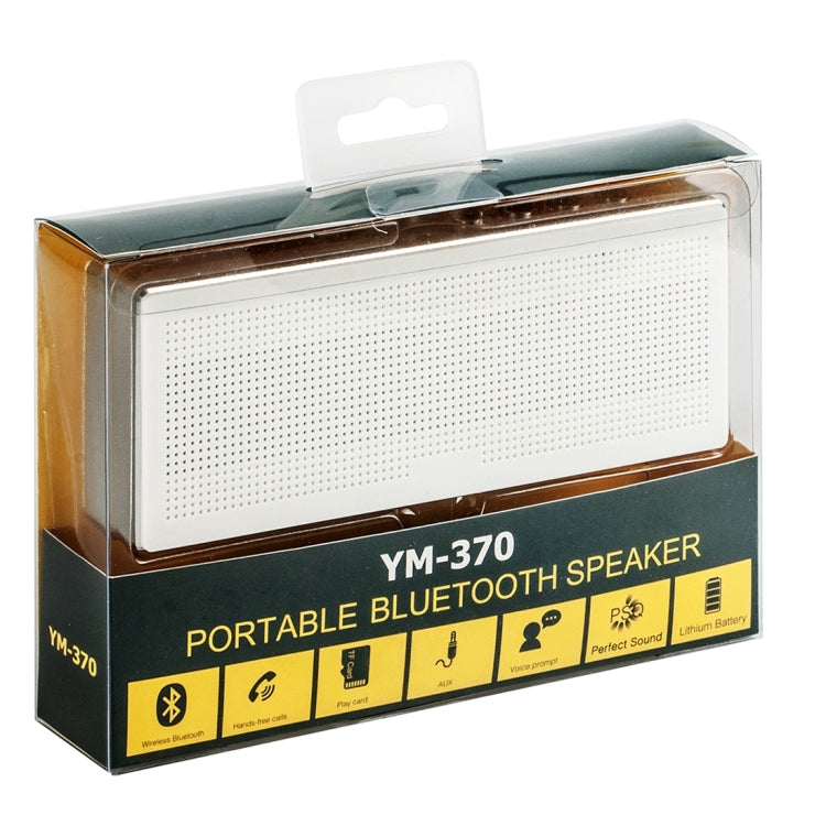 Altoparlante Bluetooth multifunzione YM370 con microfono, supporta chiamate in vivavoce e scheda TF