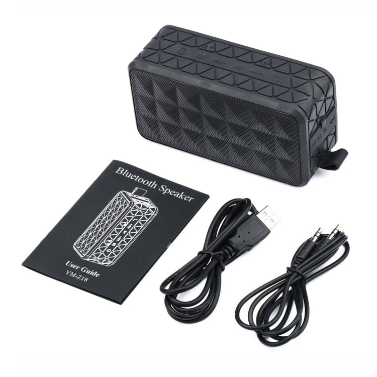 Altoparlante Bluetooth impermeabile Z18 3ATM con gancio per appendere, supporto per chiamate in vivavoce, scheda TF e AUX