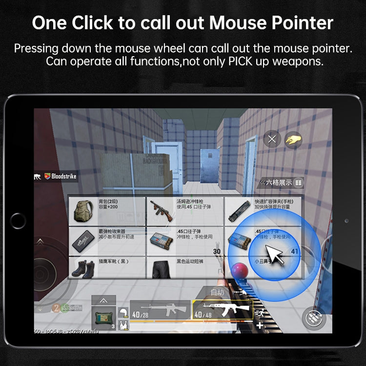 Convertitore mouse tastiera gioco GAMWING Mix Pro per telefono cellulare