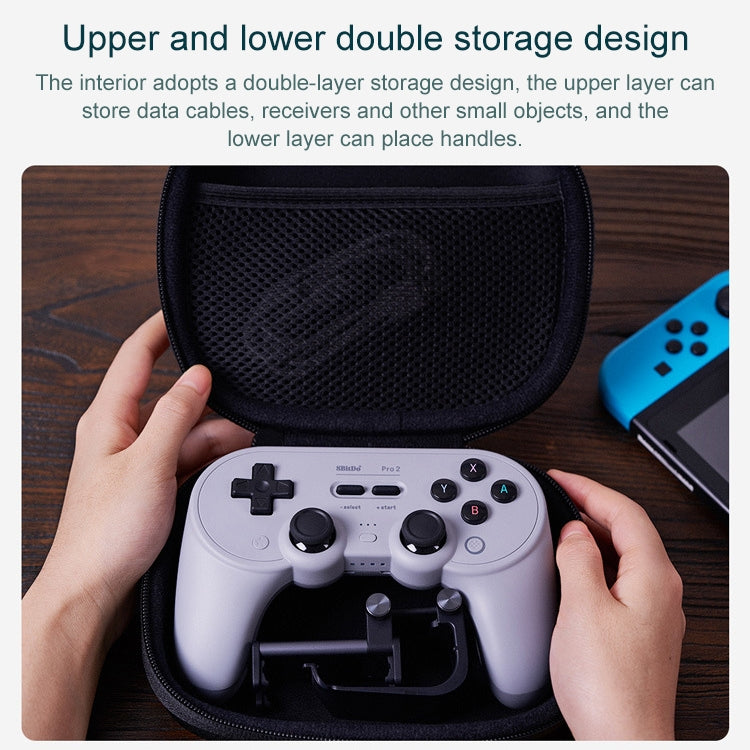Borsa porta gamepad 8Bitdo per SN30 PRO 2 / SN30 PRO+, For SN30 PRO 2 / SN30 PRO+
