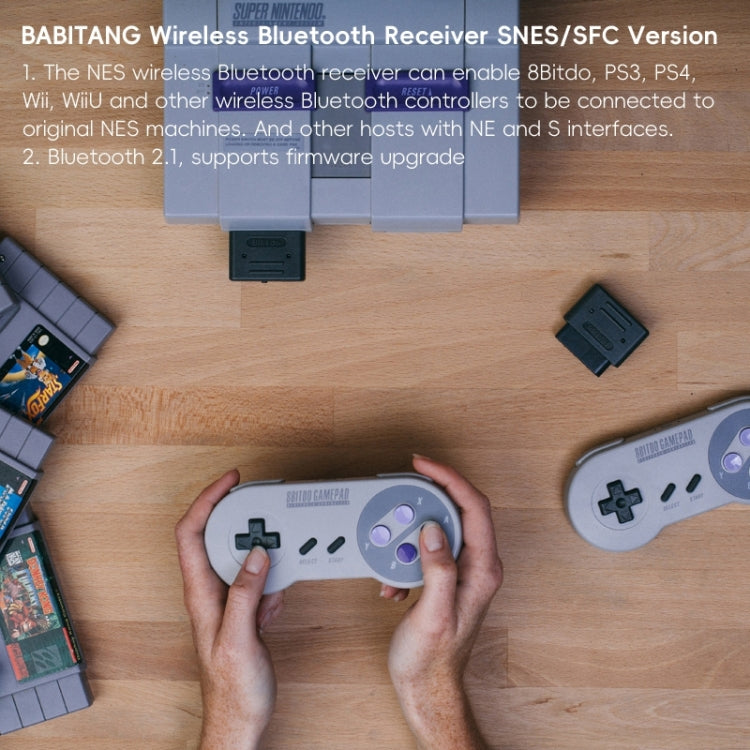 Ricevitore retrò 8BitDo per versione SNES SF-C Snes