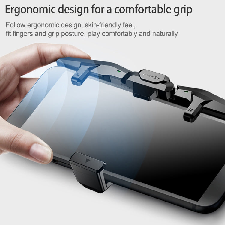 GameSir F4 Condensatore fisico pieghevole a forma di ala d'aquila Gamepad compatibile con dispositivi di sistema IOS e Android, F4