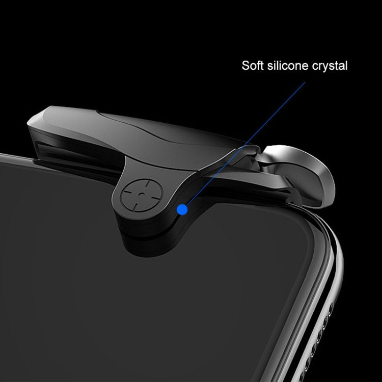 Gamepad per riprese di giochi per cellulare con pulsanti separabili in lega antiscivolo, supporto modalità burst, adatto per telefoni cellulari da 4,7-6,5 pollici