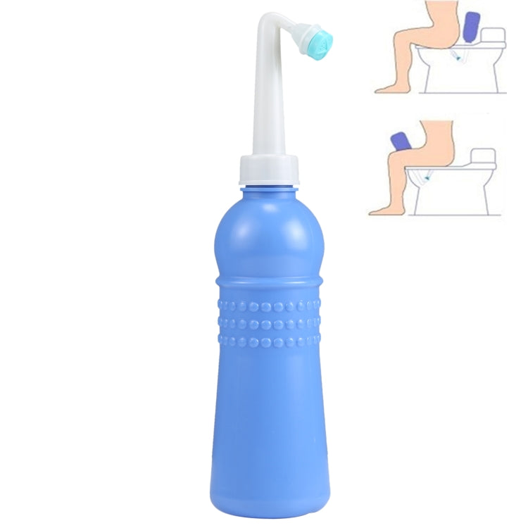 MDT-002 Spruzzatore per lavaggio vaginale da donna per bidet da viaggio portatile da 500 ml, (Orange), (Blue), (Dark Blue)