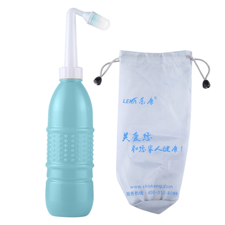 MDT-002 Spruzzatore per lavaggio vaginale da donna per bidet da viaggio portatile da 500 ml, (Orange), (Blue), (Dark Blue)