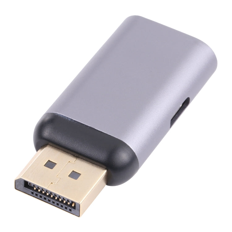 2 in 1 4K 60Hz DP maschio a ricarica USB-C/Type-C + adattatore USB-C/Type-C femmina, DP