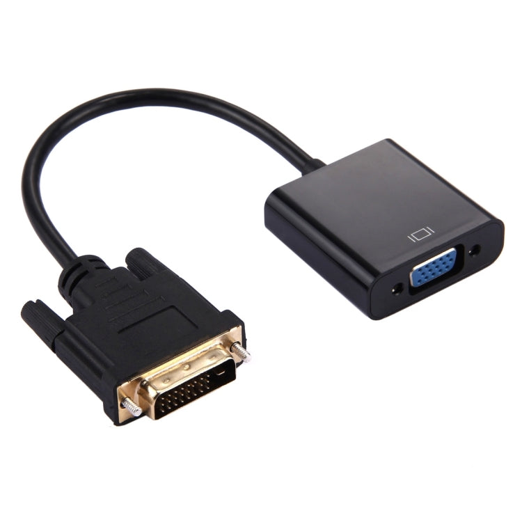 Convertitore adattatore DVI-D 24+1 Pin Man a VGA 15 Pin HDTV, DVI-D 24+1 Pin