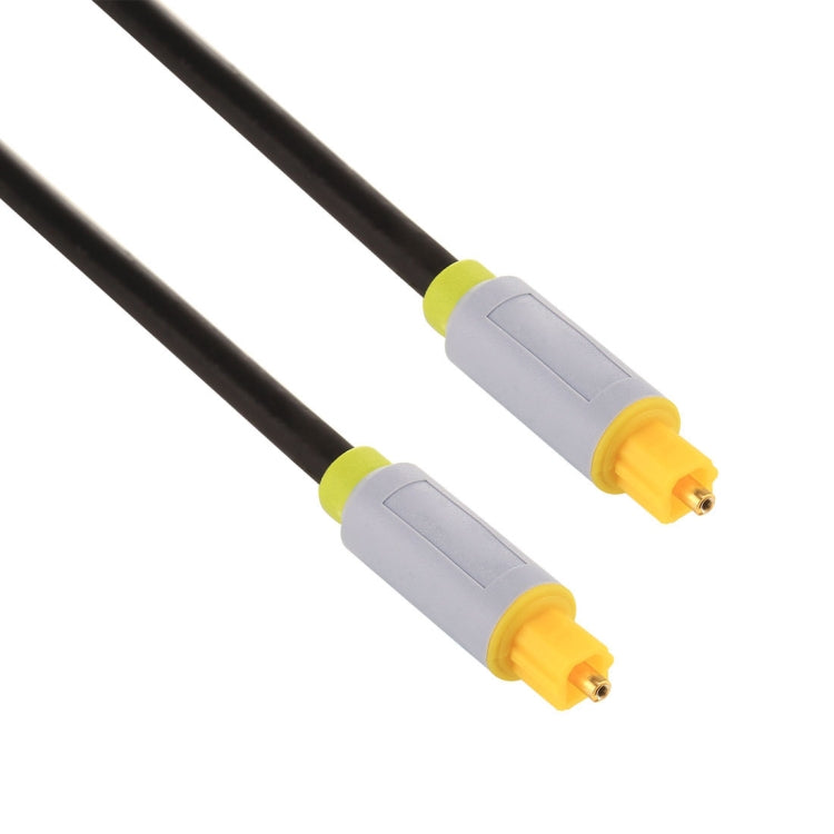 Cavo audio ottico digitale Toslink maschio-maschio da 1 m con diametro esterno 5,0 mm, Length: 1m