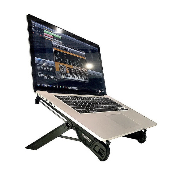 NEXSTAND Supporto per estensione dell'altezza del laptop Supporto pieghevole per la dissipazione del calore del computer portatile, dimensioni: 27x3,9x3,6 cm