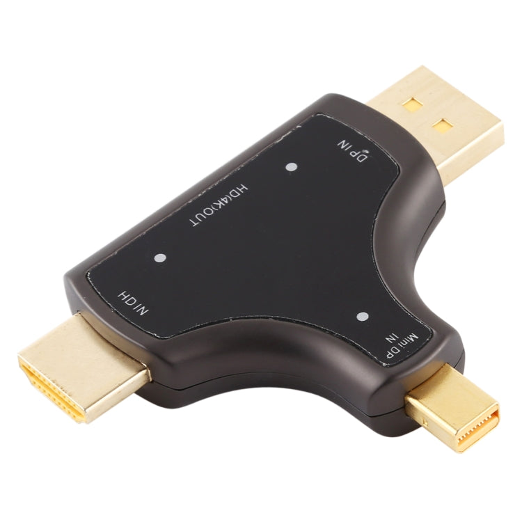 Adattatore D62A DisplayPort + Mini DP + HDMI maschio a HDMI femmina 3 in 1, D62A