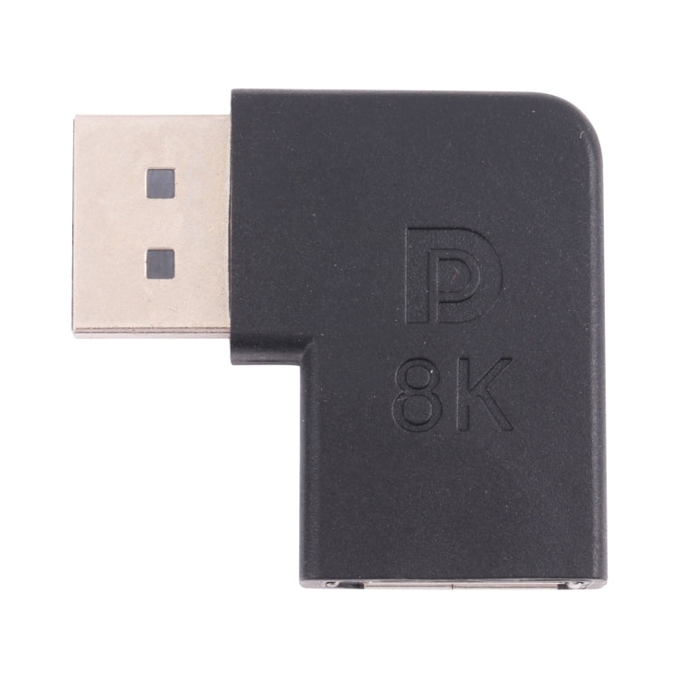 Adattatore a gomito DisplayPort maschio a DisplayPort femmina 8K, DP Male to DP Female Elbow
