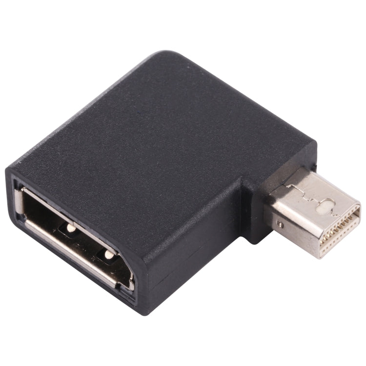 Adattatore a gomito Mini DisplayPort maschio a DisplayPort femmina 8K, Mini DP Male to DP Female Elbow