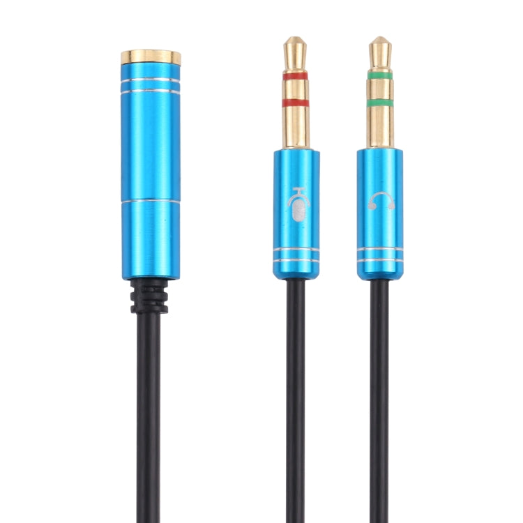Cavo adattatore da 3,5 mm femmina a 2 x 3,5 mm maschio, 3.5mm Female to 2 x 3.5mm Male