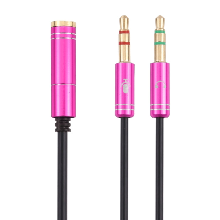 Cavo adattatore da 3,5 mm femmina a 2 x 3,5 mm maschio, 3.5mm Female to 2 x 3.5mm Male