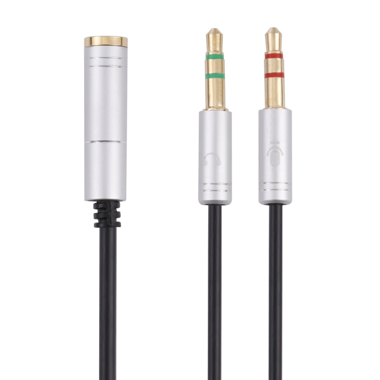 Cavo adattatore da 3,5 mm femmina a 2 x 3,5 mm maschio, 3.5mm Female to 2 x 3.5mm Male