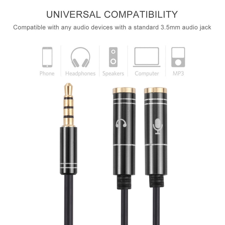 Cavo adattatore da 2 x 3,5 mm femmina a 3,5 mm maschio, 2 x 3.5mm Female to 3.5mm Male