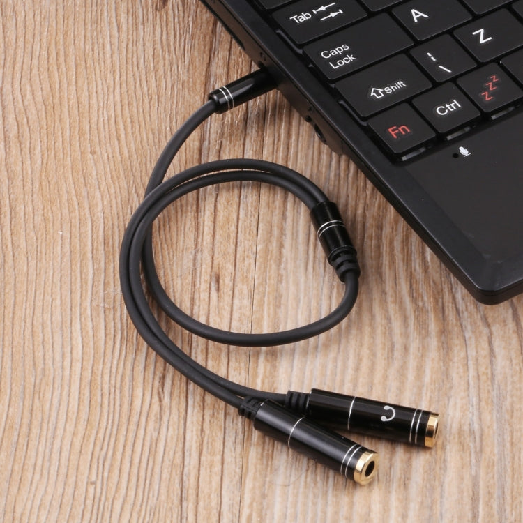 Cavo adattatore da 2 x 3,5 mm femmina a 3,5 mm maschio, 2 x 3.5mm Female to 3.5mm Male