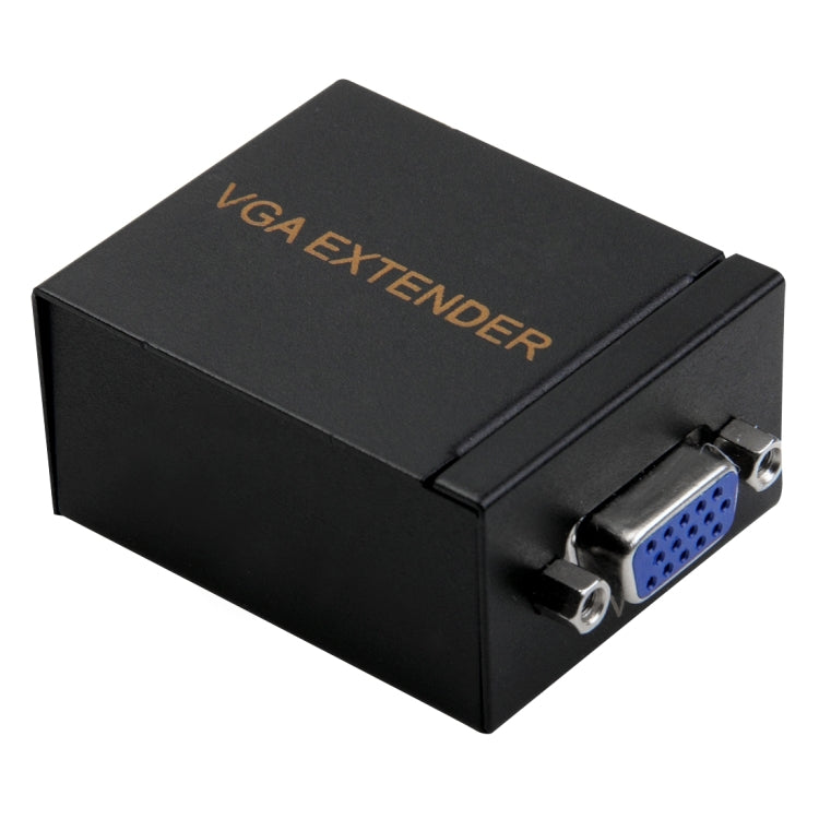 Trasmettitore extender segnale VGA a RJ45 + cavo Ethernet convertitore ricevitore, distanza di trasmissione: 60 m, Transmission Distance: 60m