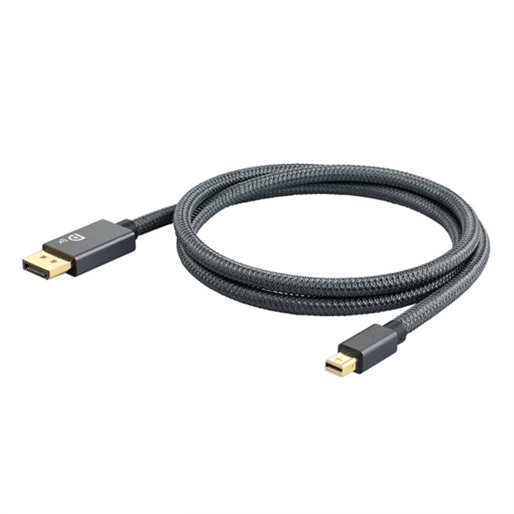 Mini160; cavo adattatore intrecciato DP maschio a DisplayPort 1.4 maschio HD 8K, lunghezza cavo: 2 m