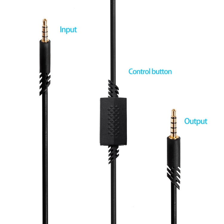 ZS0179 Cavo audio per cuffie da gioco per Logitech ASTRO A10 A40, PS4, Lunghezza cavo: 2 m