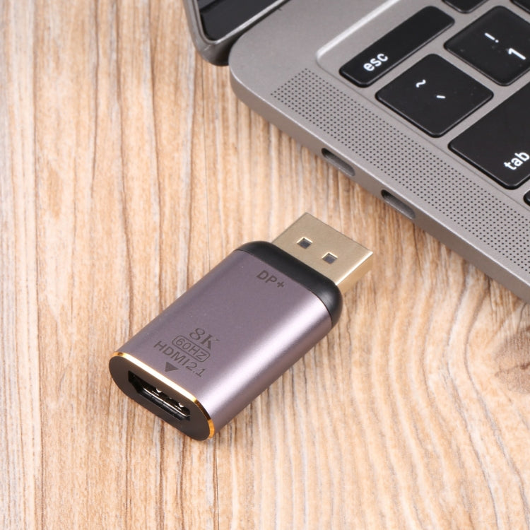 Adattatore HDMI 2.1 femmina a DP maschio 8K 60Hz, DP Male