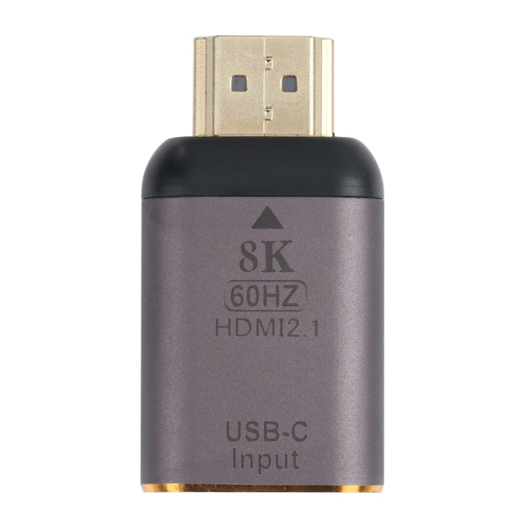 Adattatore USB-C/Type-C femmina a HDMI maschio 8K 60Hz, Type-C Female to HDMI Male