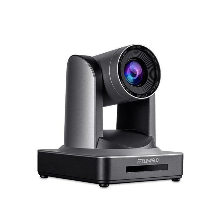 FEELWORLD POE20X Telecamera PTZ con zoom ottico 20X simultaneo per streaming live, presa UE e USA, POE20X