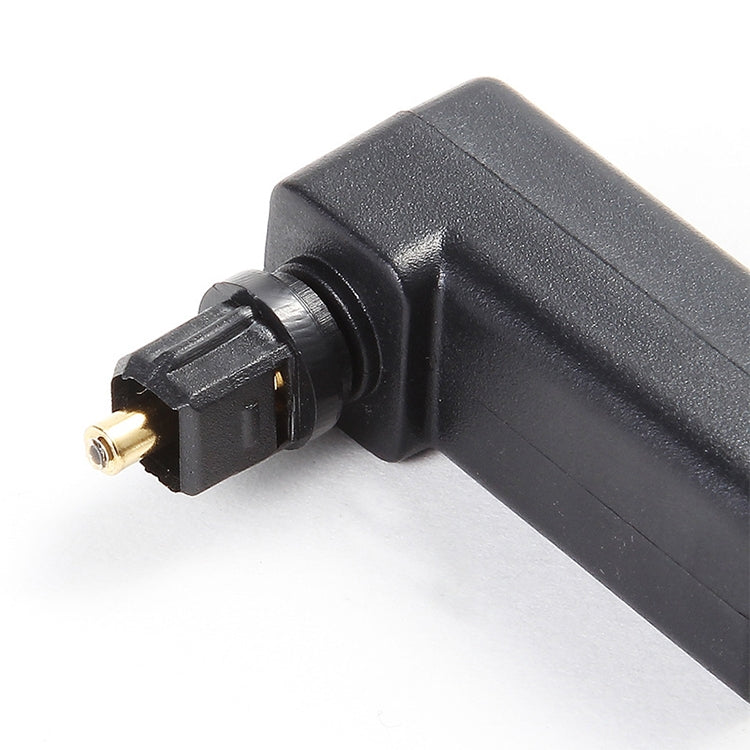 Adattatore audio adattatore in fibra ottica EMK da 360 gradi maschio a femmina, 360 Degree Male to Female