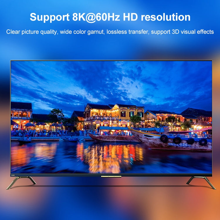 ST0003 Convertitore video bidirezionale switcher HDMI 2 in 1 uscita 8K, 8K 60Hz Black