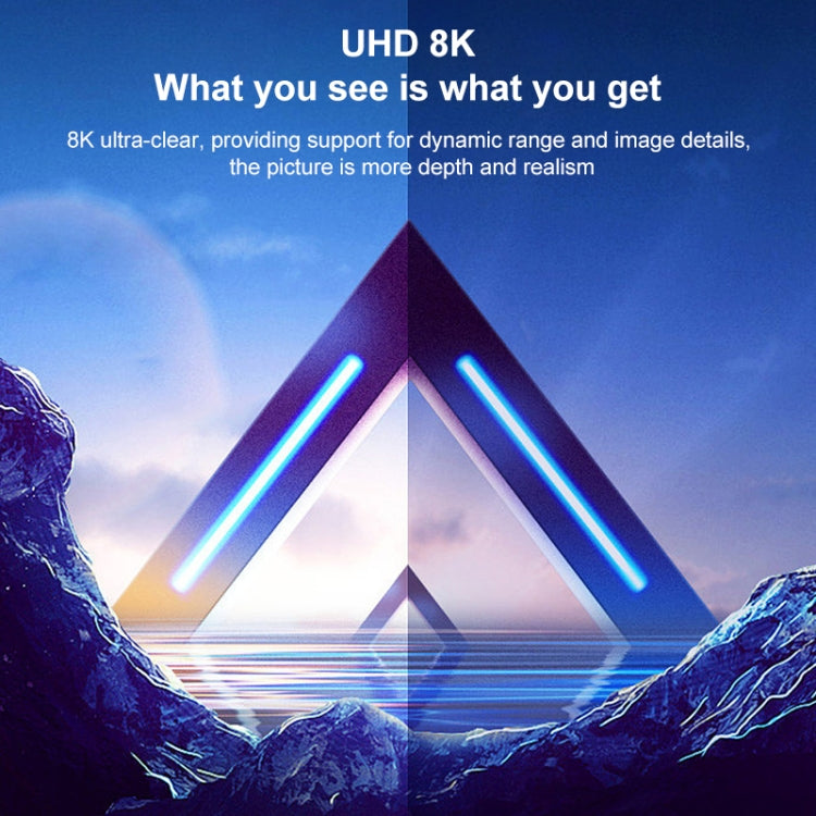 A8K-16 Adattatore 8K HDMI maschio a HDMI femmina U-bend, A8K-16