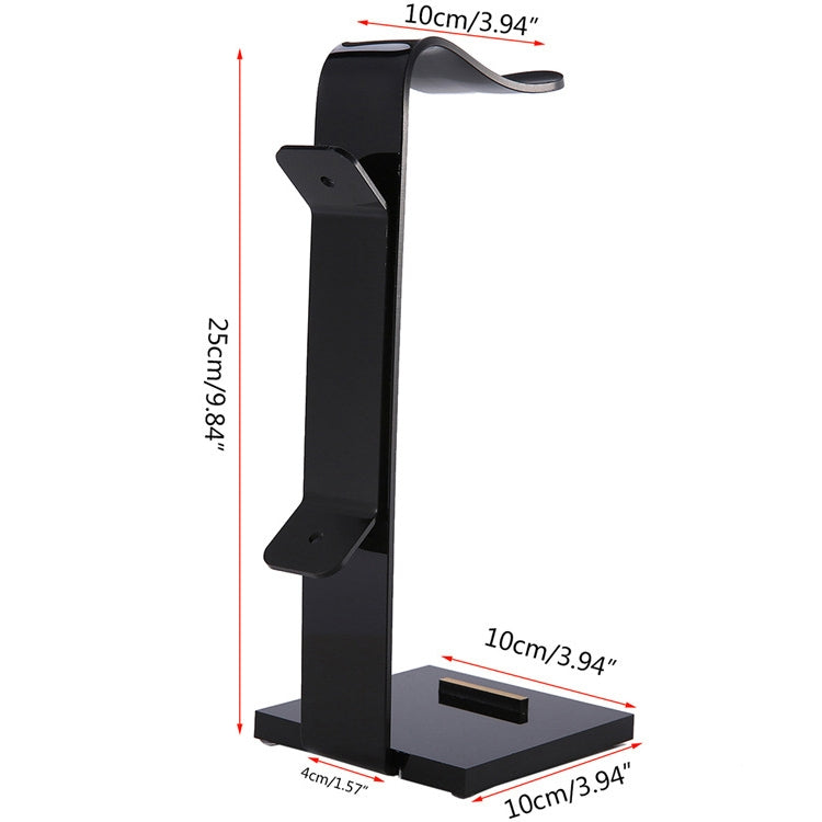 0218 Supporto universale per auricolari multifunzione in acrilico per telefoni/tablet PC
