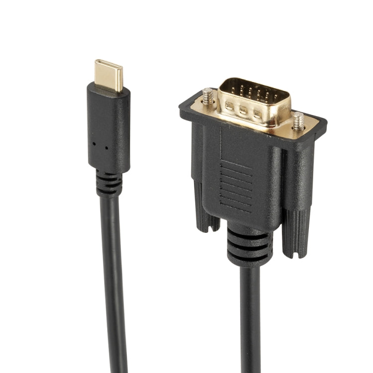 TC026 Cavo adattatore USB-C/Type-C maschio a VGA maschio da 1,8 m 1080P