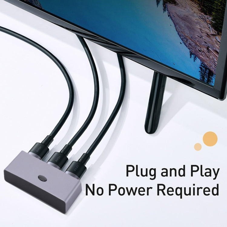 Switch audio video di conversione bidirezionale HDMI a schermo diviso 4K da 1 a 2 uscite, Two-way