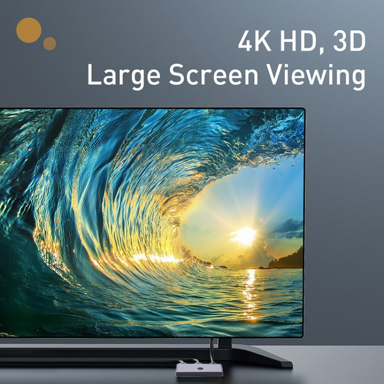 Switch audio video di conversione bidirezionale HDMI a schermo diviso 4K da 1 a 2 uscite, Two-way